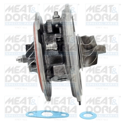 Core assembly, turbocharger